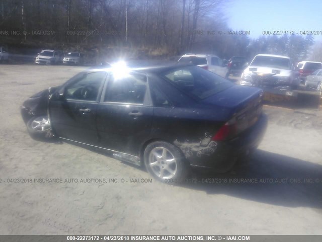 1FAFP34N67W275527 - 2007 FORD FOCUS ZX4/S/SE/SES 黑色 照片 3