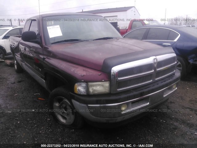 3B7HC13Z31G180128 - 2001 DODGE RAM 1500 MAROON photo 1