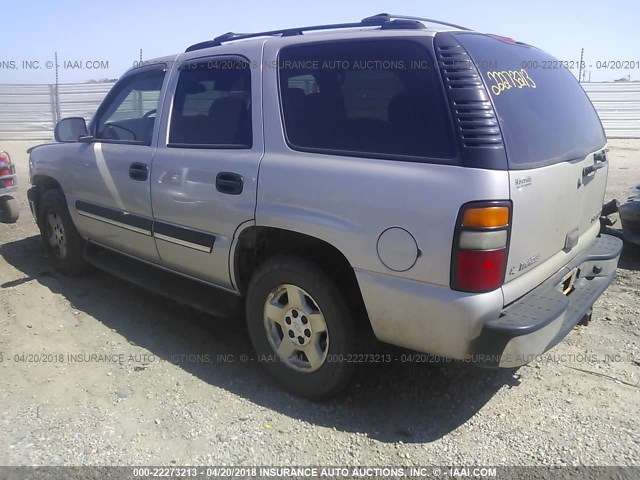 1GNEC13Z64R210866 - 2004 CHEVROLET TAHOE C1500 GOLD photo 3