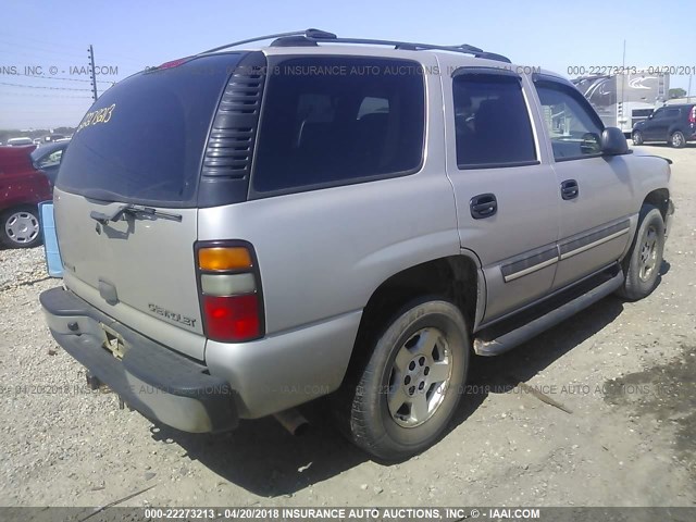 1GNEC13Z64R210866 - 2004 CHEVROLET TAHOE C1500 GOLD photo 4