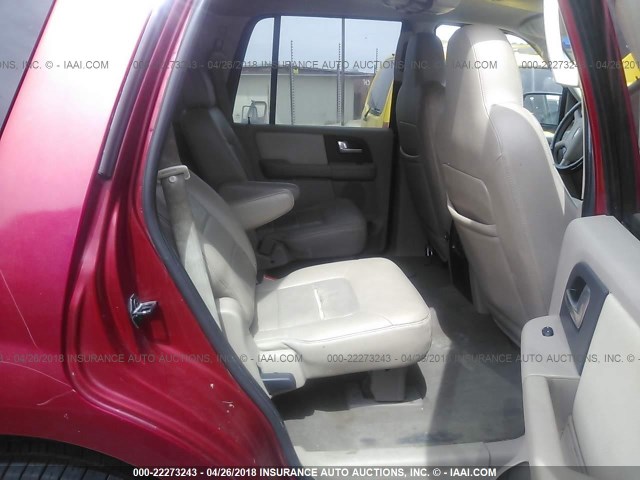 1FMRU15W73LC17560 - 2003 FORD EXPEDITION XLT RED photo 8