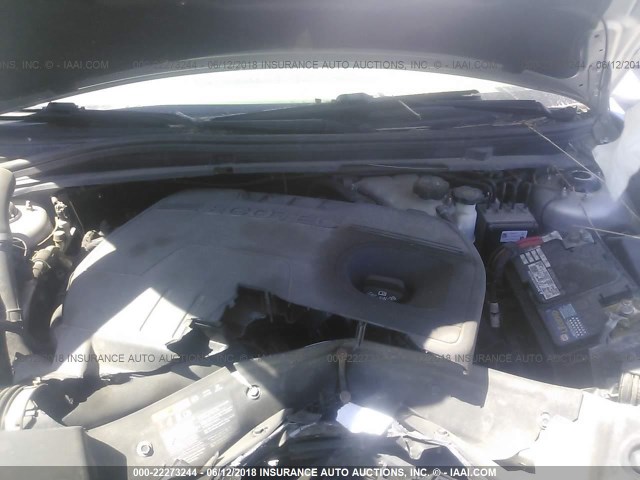 1G1ZB5E14BF229158 - 2011 CHEVROLET MALIBU LS Gümüş foto 10