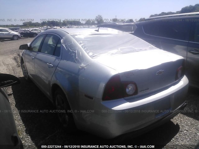1G1ZB5E14BF229158 - 2011 CHEVROLET MALIBU LS Gümüş foto 3