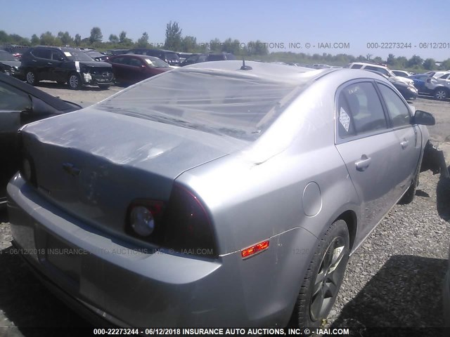 1G1ZB5E14BF229158 - 2011 CHEVROLET MALIBU LS Gümüş foto 4