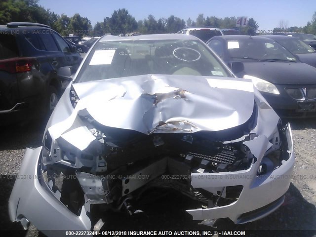 1G1ZB5E14BF229158 - 2011 CHEVROLET MALIBU LS Gümüş foto 6
