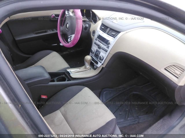 1G1ZB5E05CF314857 - 2012 CHEVROLET MALIBU LS 灰色 照片 5