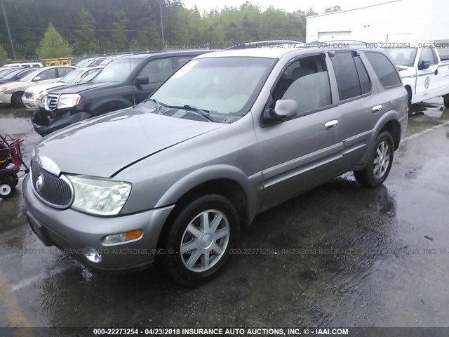 5GADT13S662121318 - 2006 BUICK RAINIER CXL GOLD photo 2