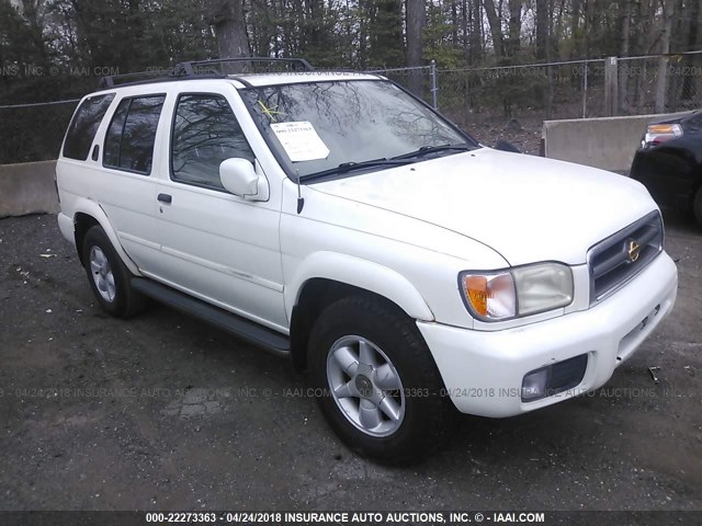 JN8AR07Y2YW430051 - 2000 NISSAN PATHFINDER LE/SE/XE WHITE photo 1