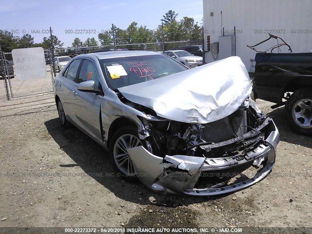 4T1BF1FK7HU299542 - 2017 TOYOTA CAMRY LE/XLE/SE/XSE SILVER photo 1