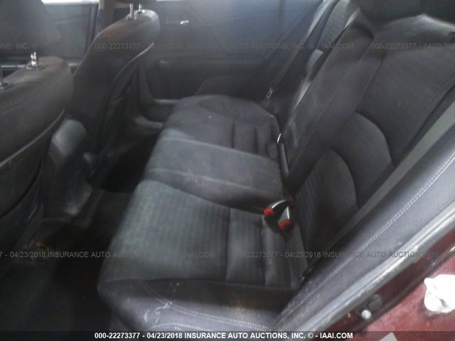 1HGCR2F51EA159422 - 2014 HONDA ACCORD SPORT Бордовый фото 8