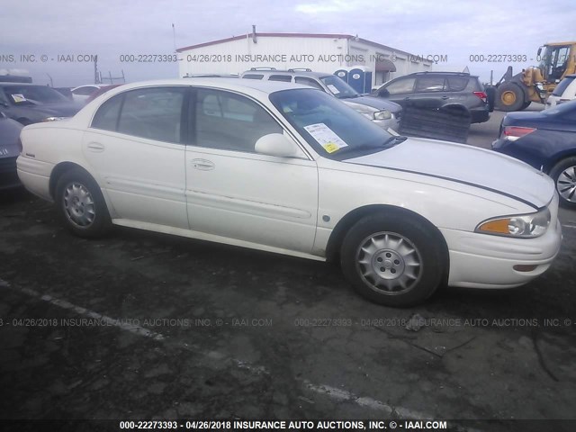 1G4HP54K914158074 - 2001 BUICK LESABRE CUSTOM WHITE photo 1