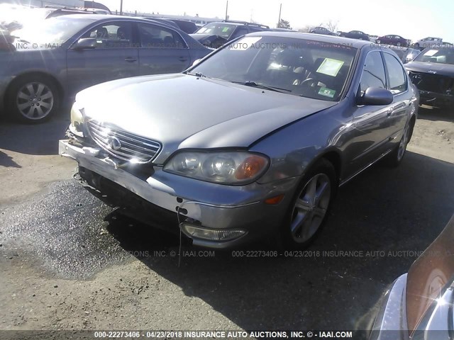 JNKDA31A33T108329 - 2003 INFINITI I35 GRAY photo 2