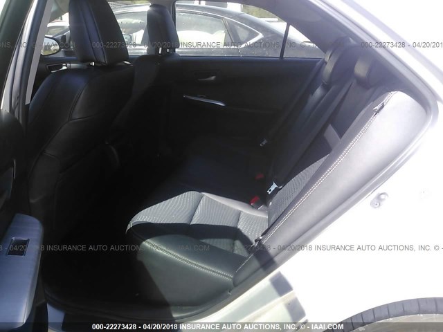 4T1BF1FKXEU350284 - 2014 TOYOTA CAMRY L/SE/LE/XLE 银色 照片 8