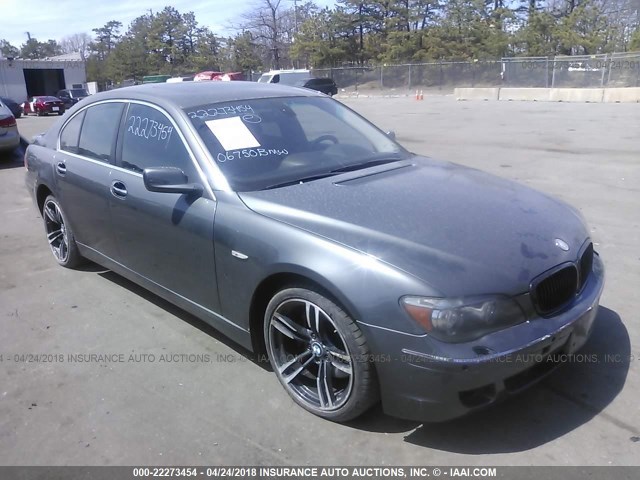 WBAHL83566DT02343 - 2006 BMW 750 I GRAY photo 1