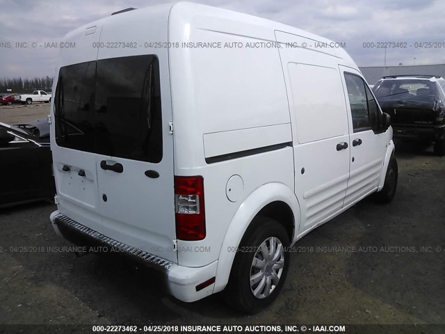 NM0LS7CN6CT092769 - 2012 FORD TRANSIT CONNECT XL WHITE photo 4