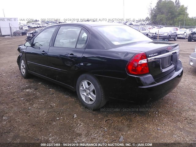 1G1ZS58F67F227491 - 2007 CHEVROLET MALIBU LS 黑色 照片 3