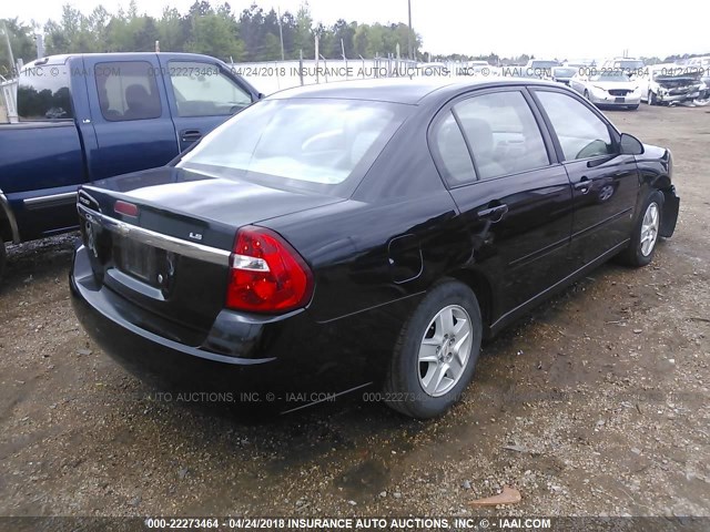 1G1ZS58F67F227491 - 2007 CHEVROLET MALIBU LS 黑色 照片 4