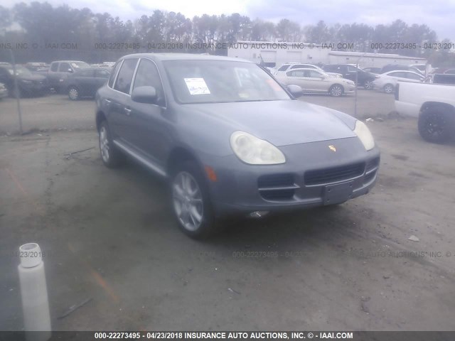 WP1AB29P95LA64228 - 2005 PORSCHE CAYENNE S GRAY photo 1