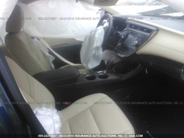 4T1BK1EBXGU236009 - 2016 TOYOTA AVALON XLE PLUS/PREMIUM/TOUR/LTD Navy photo 5