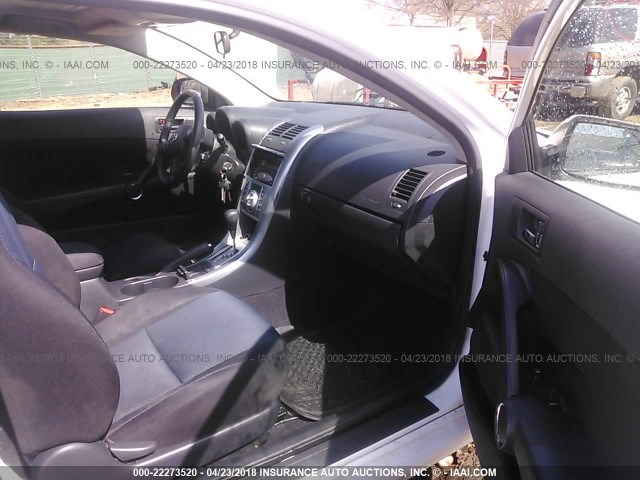 JTKDE177560106800 - 2006 TOYOTA SCION TC 白色 照片 5