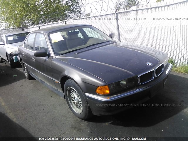 WBAGF6325SDH03084 - 1995 BMW 740 I AUTOMATIC BROWN photo 1