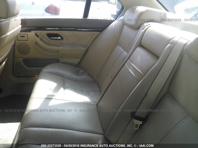 WBAGF6325SDH03084 - 1995 BMW 740 I AUTOMATIC BROWN photo 8