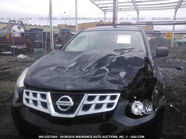 JN8AS5MV4BW675162 - 2011 NISSAN ROGUE S/SV/KROM BLACK photo 6