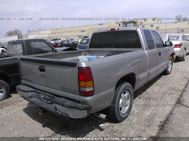 1GCEC19T8YZ317287 - 2000 CHEVROLET SILVERADO C1500 TAN photo 4