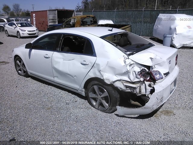 1G1ZC5E15BF177276 - 2011 CHEVROLET MALIBU 1LT თეთრი ფოტო 3