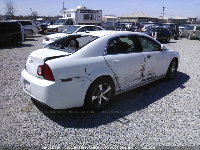 1G1ZC5E15BF177276 - 2011 CHEVROLET MALIBU 1LT თეთრი ფოტო 4