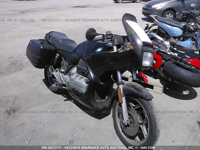 WB1057204H0150404 - 1987 BMW K75 S Черный фото 1