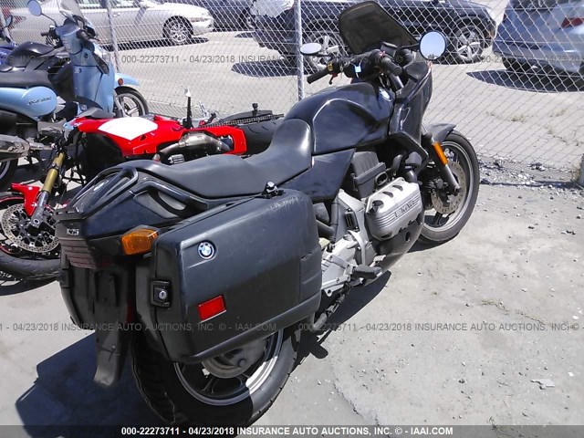 WB1057204H0150404 - 1987 BMW K75 S Черный фото 4