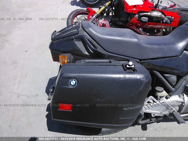 WB1057204H0150404 - 1987 BMW K75 S Черный фото 6
