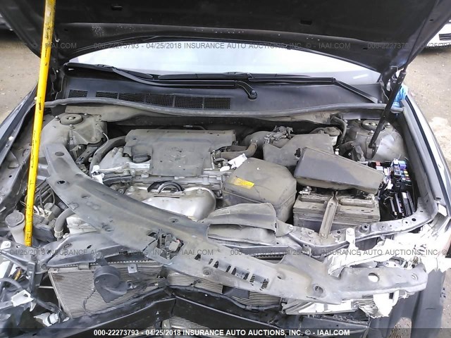 4T4BF1FK6ER424287 - 2014 TOYOTA CAMRY L/SE/LE/XLE SILVER photo 10