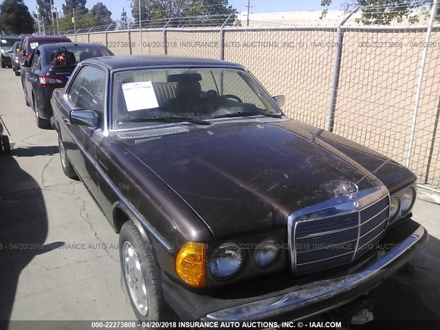 WDBAB53A8CB000321 - 1982 MERCEDES-BENZ 300 CDT BROWN photo 1