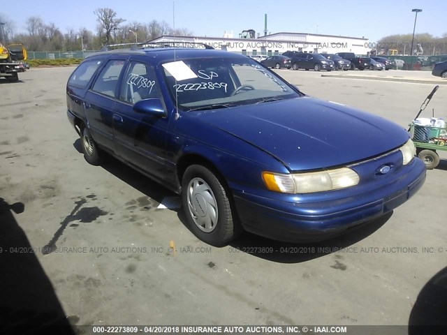 1FALP57U8SA260969 - 1995 FORD TAURUS GL BLUE photo 1