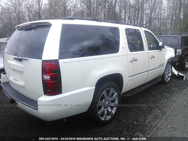 1GNFK363X9R170101 - 2009 CHEVROLET SUBURBAN K1500 LTZ CREAM photo 4