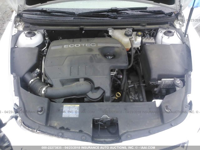 1G1ZB5EB2AF141443 - 2010 CHEVROLET MALIBU LS 白色 照片 10