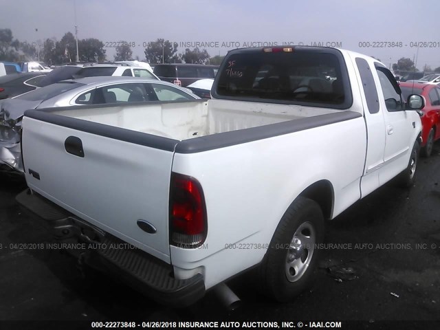 1FTRX17W93NB03203 - 2003 FORD F150 WHITE photo 4