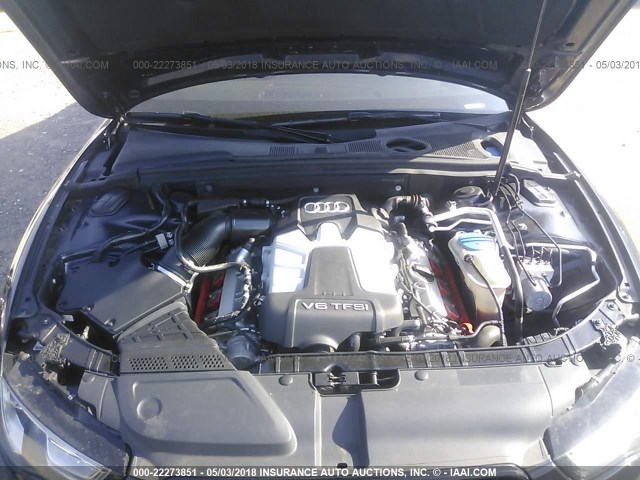 WAUCGAFR6EA037850 - 2014 AUDI S5 PREMIUM PLUS 深蓝色 照片 10