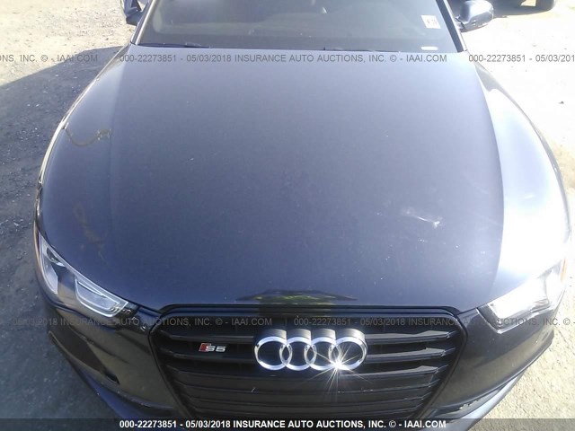 WAUCGAFR6EA037850 - 2014 AUDI S5 PREMIUM PLUS 深蓝色 照片 6
