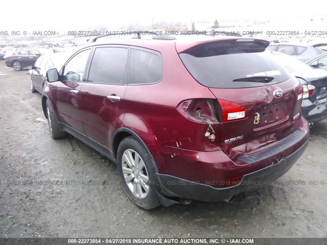 4S4WX90D594402255 - 2009 SUBARU TRIBECA LIMITED MAROON photo 6