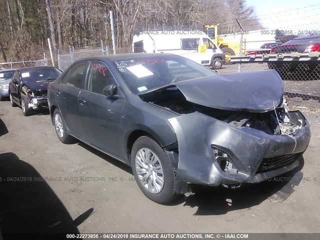 4T1BF1FK3CU615253 - 2012 TOYOTA CAMRY SE/LE/XLE ნაცრისფერი ფოტო 1