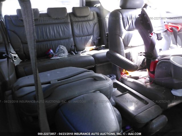 5FNRL38695B066693 - 2005 HONDA ODYSSEY EXL ლურჯი ფოტო 8