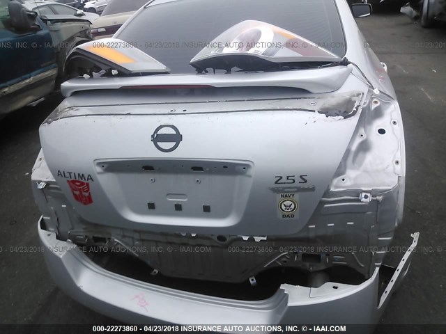 1N4AL2AP7BN422197 - 2011 NISSAN ALTIMA S SILVER photo 6