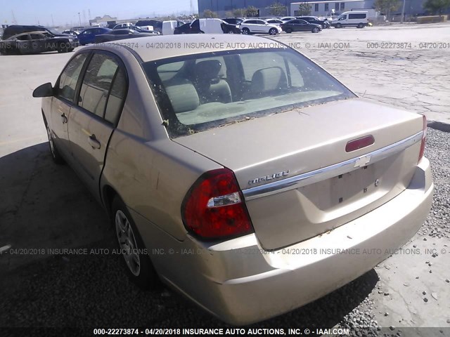 1G1ZS52FX4F163220 - 2004 CHEVROLET MALIBU GOLD photo 3