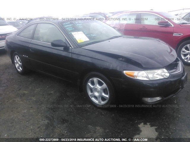 2T1CF28P92C552291 - 2002 TOYOTA CAMRY SOLARA SE/SLE შავი ფოტო 1