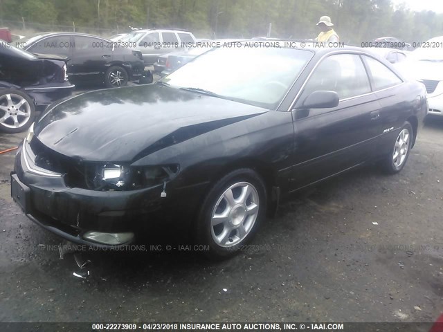 2T1CF28P92C552291 - 2002 TOYOTA CAMRY SOLARA SE/SLE შავი ფოტო 2