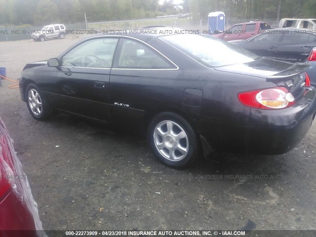 2T1CF28P92C552291 - 2002 TOYOTA CAMRY SOLARA SE/SLE შავი ფოტო 3