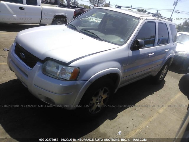 1FMCU04113KC34768 - 2003 FORD ESCAPE LIMITED SILVER photo 2